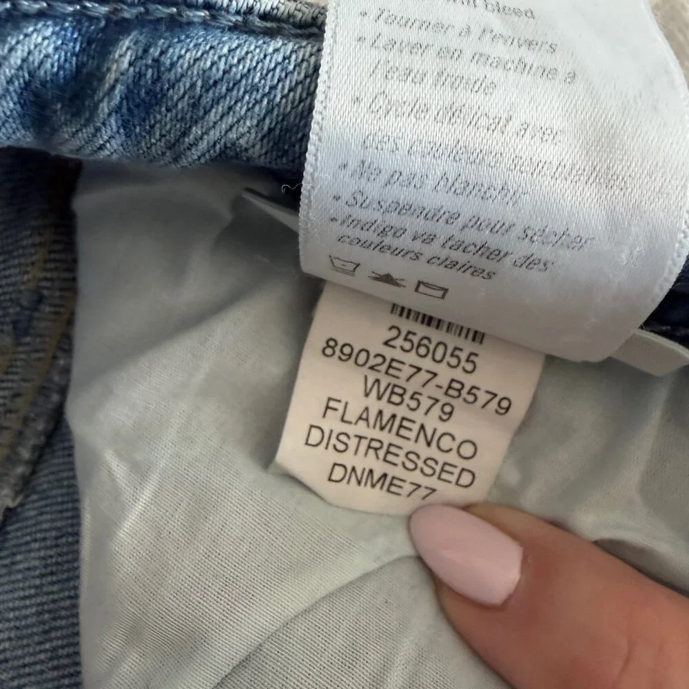 PAIGE Women's High Rise Jeans - Light Blue - Picture 6 of 8